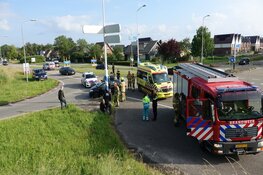 Twee auto&#39;s botsen in Nieuwe Niedorp