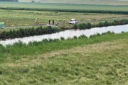 Hulpdiensten vinden bumper in het water bij Anna Paulowna