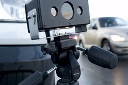 Radarverkeerscontrole op de Nieuwesluizerweg