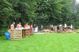 Ook laatste dag bij Timmerdorp ZV