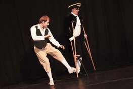 “Vier zeebonken spelen in de ruïnekerk van Oude Niedorp!”