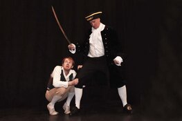 “Vier zeebonken spelen in de ruïnekerk van Oude Niedorp!”