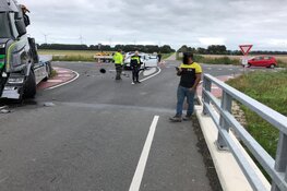 Ongeval op de Medemblikkerweg in Wieringerwerf