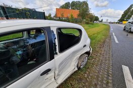 Veel schade bij ongeval door voorrangsfout in Kolhorn