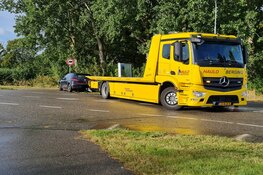 Veel schade bij ongeval door voorrangsfout in Kolhorn