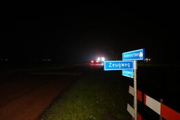 Auto te water in Wieringerwerf