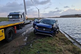 Ongeval op het Jaagpad in Anna Paulowna