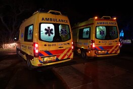 Auto met drie inzittenden crasht en vliegt in brand