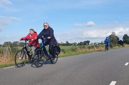 Fietstocht over Wieringen met potje jeu de boules toe