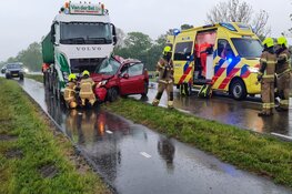 Flinke aanrijding in Slootdorp