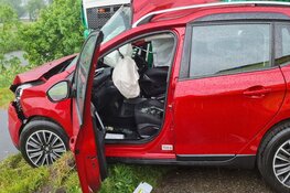 Flinke aanrijding in Slootdorp