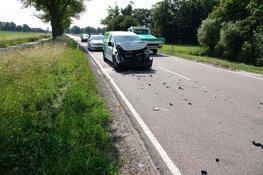 Veel schade bij ongeval in 't Veld