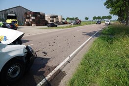 Veel schade bij ongeval in 't Veld