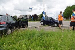 Botsing tussen twee auto&#39;s in Nieuwe Niedorp