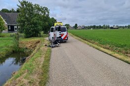 Invalide man ligt uren in sloot bij Barsingerhorn