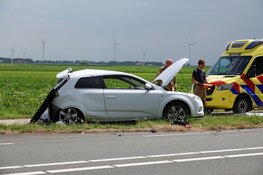 Twee gewonden bij ernstig ongeval in Middenmeer
