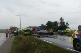 Meerdere zwaargewonden bij ernstig ongeval in Haringhuizen