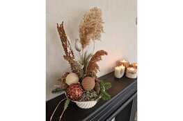 Upcycle Kerst Workshop in De Kas in Hippolytushoef