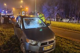 Automobilist aangehouden na botsing in Zijdewind