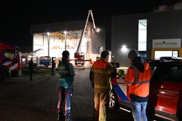 Brand bij energiebedrijf in Middenmeer