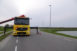 Motorrijder na val in Middenmeer met spoed naar het ziekenhuis