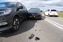 Veel schade bij ongeluk in `t Zand