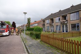 Gaslek én brand in wooncomplex in Middenmeer