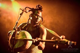 African Night in De Kas, met King Ayisoba & Ayuune Sule uit Ghana.