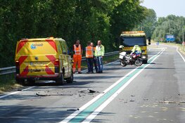 Ongeval op N99 bij Breezand