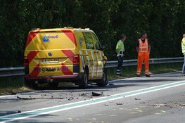 Ongeval op N99 bij Breezand