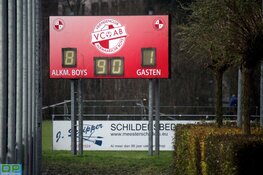 Alkmaarsche Boys scoort ook tegen Winkel acht keer