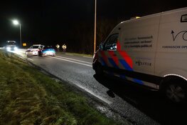 Ongeval met politieauto op N9 bij Schagerbrug