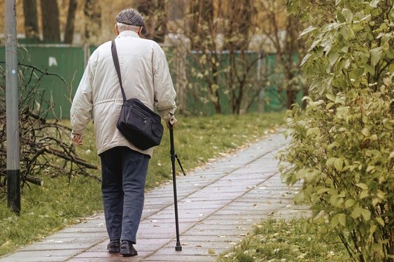 Relatief veel valincidenten onder ouderen in Noord-Holland