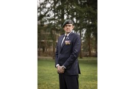 In erecouloir op de Dam: veteraan Alex uit Anna Paulowna