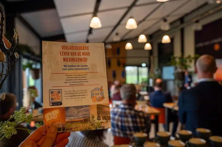 Vergaderlocatie helpt vergader-frustraties de wereld uit: 10 jarig bestaan Leven van de Wind in Wieringerwerf