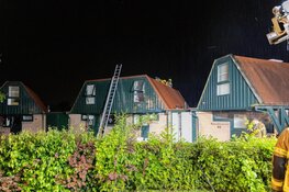 Brand op recreatiepark in Nieuwe Niedorp