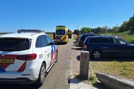 Veel schade bij ongeluk op A7 bij Den Oever