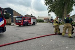 Brand bij zadenbedrijf in Middenmeer