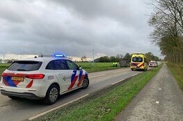 Eenzijdig ongeval op Nieuwesluizerweg in Slootdorp