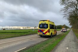 Eenzijdig ongeval op Nieuwesluizerweg in Slootdorp