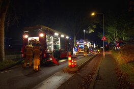 Woningbrand aan Molenweg in Wieringerwaard
