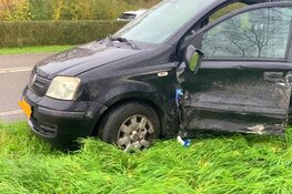 Ongeluk op Ewijcksvaart in Anna Paulowna