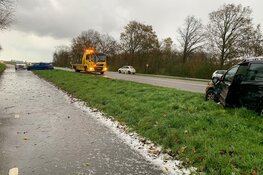 Ongeluk op Ewijcksvaart in Anna Paulowna