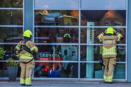 Brand bij Hollands Noordkop in Breezand