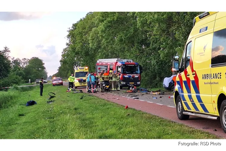 Slachtoffer verkeersongeval Wieringerwerf overleden