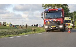 Motorrijder zwaargewond na ongeval in Anna Paulowna, automobilist aangehouden