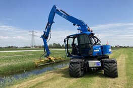 Maaien van sloten en vaarten weer van start