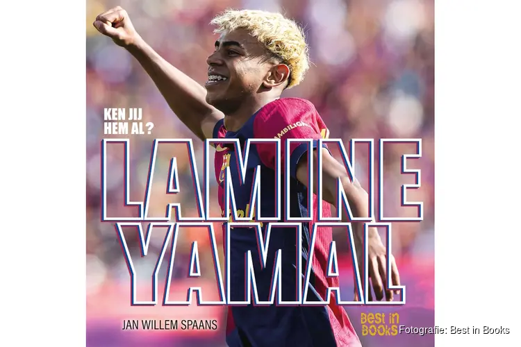 Uitgeverij Best in Books brengt inspirerend kinderboek uit over Lamine Yamal: het grootste voetbaltalent van deze generatie