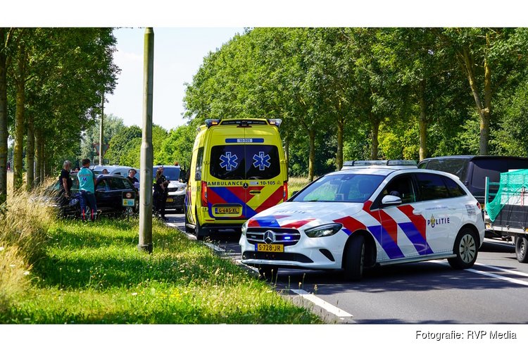 Flinke schade na ongeval op N242 bij Middenmeer