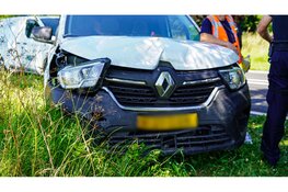 Flinke schade na ongeval op N242 bij Middenmeer